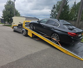 Automobilių pervežimas, transportavimas - Techninė pagalba kelyje / Tralo paslaugos / 24/7 - 3