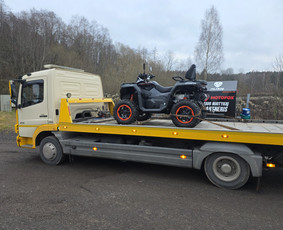 Motociklų pervežimas - Techninė pagalba kelyje / Tralo paslaugos / 24/7 - 3