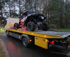 Motociklų pervežimas - Techninė pagalba kelyje / Tralo paslaugos / 24/7 - 2