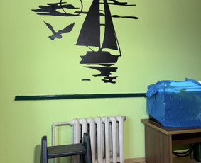 Piešimas/tapymas ant sienų, murals, piešimas ant stiklo / Samanta Lukauskaitė / Darbų pavyzdys ID 4329203