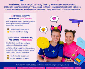 Renginiai, &scaron;ventės - Animatorė &Scaron;iauliuose - 1