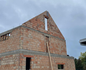 Statybos darbai - Mūrininkai atlieka darbus - 4