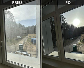 Langų valymas - &Scaron;varą jusu namams - 1