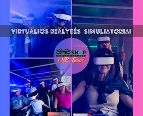 Ekstremalios pramogos - V-r Shop x Vr Truck mobilios virtualios realybės pramogos - 2