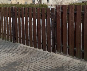 Statybos, apdaila - Medinė tvora - 2