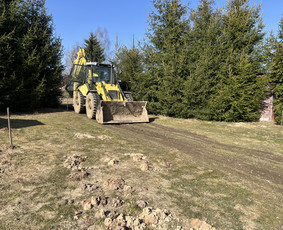 Sklypo lyginimas, formavimas - Račioko nuoma! Ratinio ekskavatoriaus nuoma su patyrusiu Op! - 2