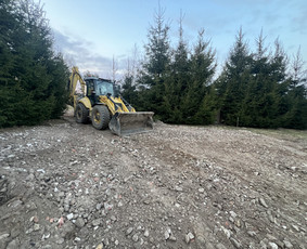 Sklypo lyginimas, formavimas - Račioko nuoma! Ratinio ekskavatoriaus nuoma su patyrusiu Op! - 4