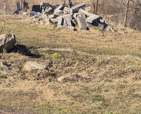 Žemės kasimas, lyginimas - Staybos likučiai - 1