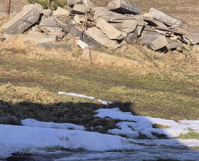 Žemės kasimas, lyginimas - Staybos likučiai - 2