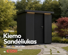 Medžio darbai, staliai - Sandėliukai - Mediniai ir skardiniai - 3