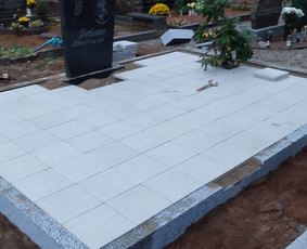 Kapo uždengimas akmens gaminiais - Kapaviečių tvarkymas,rengimas,restauracija - 1