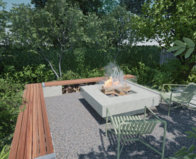 Aplinka, sodas - Privačių kiemų projektavimas, apželdinimo planai ir 3D - 3