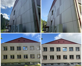 Stogų valymas ir priežiūra - Fasadų ir trinkelių plovimas - 1