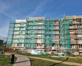 Fasadų apdaila, dažymas - Ventiliuojami fasadai, daugiabučių renovacija - 4