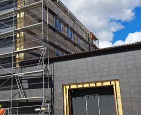 Fasadų apdaila, dažymas - Ventiliuojami fasadai, daugiabučių renovacija - 2