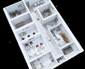 3D Planai - 3d eksterjero ir interjero vizualizacijos - 1