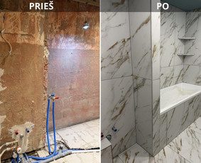 Statybos, apdaila - Plytelių Klijavimas Gipskartonio Montavimas - 4