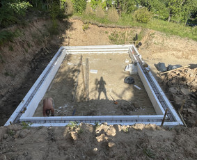 Pamatų liejimas, įrengimas - Pamatų betonavimas - 1