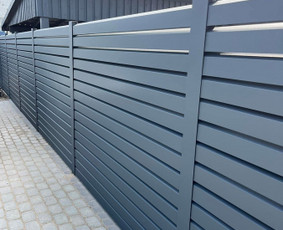 Segmentinės tvoros - Skardinių tvorų gamyba/montavimas - 4