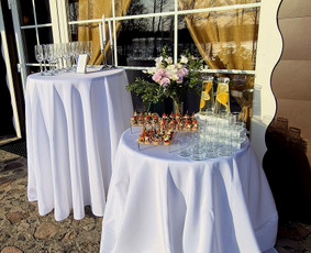 Įvairios paslaugos vestuvėms - &Scaron;ampano staliukas - 1