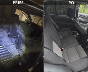 Automobilių plovyklos - Automobilio salono cheminis valymas - 2