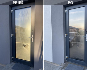 Plėvelės klijavimas - Plėvelių klijavimas ant langų, durų ir kitų pavir&scaron;ių - 4