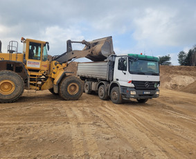 Skalda, smėlis, žvyras, juodžemis - Gerbūvio darbai - 1