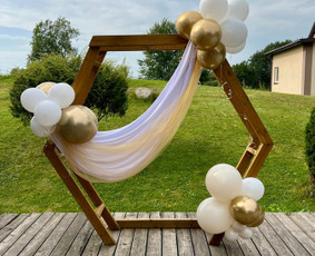 Vestuvių, &scaron;venčių dekoravimas - &Scaron;venčių, dekoravimas: Foto sienelės, gėlės, balionai - 1