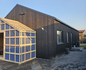 Sandėliukų gamyba, statyba - Karkasinai namai, terasos, stoginės ir kiti darbai. - 3