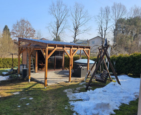 Karkasinai namai, terasos, stoginės ir kiti darbai. / Algirdas / Darbų pavyzdys ID 4334663