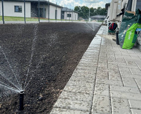 Laistymo sistemos, įrengimas - Automatinė laistymo sistema, pilnas kiemo apželdinimas - 2