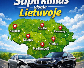 Transportas - Automobilių supirkimas visoje Lietuvoje &ndash; atsiskai - 1
