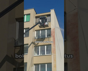 Srautinis valymas - Fasadų,stogų ir kitų pavir&scaron;ių plovimas, srautinis valymas. - 4