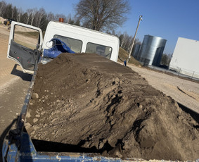 Statybos, apdaila - Skalda,smėlis,žvyras,gruntas,juodžemis,žvirgždas - 3