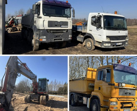 Statybos, apdaila - Skalda,smėlis,žvyras,gruntas,juodžemis,žvirgždas - 1