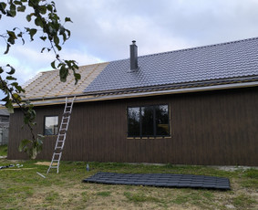 Statybos darbai - &Scaron;laitiniu stogų dengimas,renovacija - 2