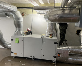 Statybos, apdaila - Rekuperacijos montavimas - 4