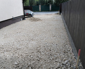 Trinkelių pagrindo paruo&scaron;imas - Trinkelės,aplinka,gerbūvis,terasos,stoginės - 1