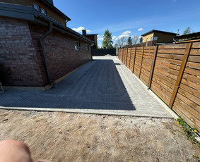 Pagrindų paruošimas, trinkelių klojimas, pamatai, stogai / Aurimas / Darbų pavyzdys ID 4335817