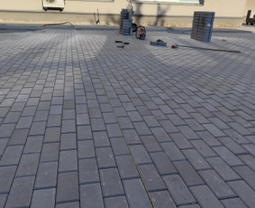 Pagrindų paruošimas, trinkelių klojimas, pamatai, stogai / Aurimas / Darbų pavyzdys ID 4335839