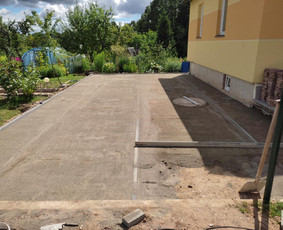 Pagrindų paruošimas, trinkelių klojimas, pamatai, stogai / Aurimas / Darbų pavyzdys ID 4335863