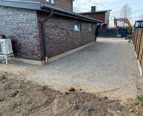 Pagrindų paruošimas, trinkelių klojimas, pamatai, stogai / Aurimas / Darbų pavyzdys ID 4335909