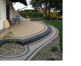 Trinkelių klojimas - Trinkeliu klojimas,borteliai,drenazas,lietaus sistema,nuoma - 4