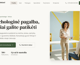 Svetainių dizainas (web design) - Wordpress svetainių kūrimas, atnaujinimas ir priežiūra - 4