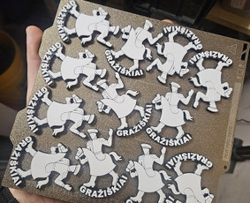 3D Detalių gamyba, atkūrimas - Pakabukų, magnetukų, medalių gamyba ir dizainas - 2