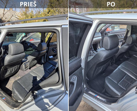 Automobilių plovyklos - Automobilio salono cheminis valymas - 2