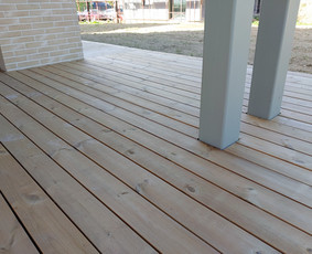 Aplinka, sodas - Trinkelės Terasos Tvoros - 4