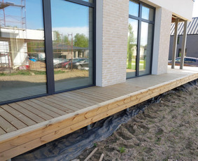 Aplinka, sodas - Trinkelės Terasos Tvoros - 1