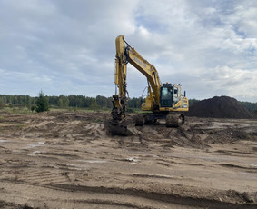 Žemės kasimas, lyginimas - Tvenkinių kasimas, valymas. Savivarčio paslaugos - 3