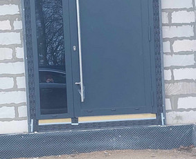 Lauko durys, montavimas - Langų ir durų gamyba ir montavimas - 4